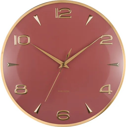 Karlsson Designové nástěnné hodiny KA6017RD