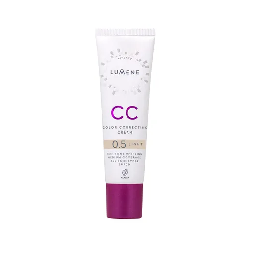 Lumene CC Color Correcting Cream SPF20 tónovaný pleťový CC krém - 0.5 30 ml