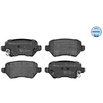 MEYLE Brzdové destičky zadní (0252341715/W)