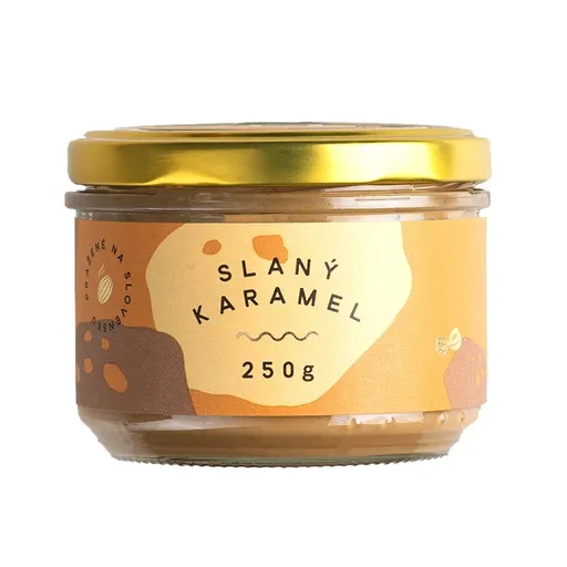 Oříškový krém SALTY CARAMEL 250 g, LYRA