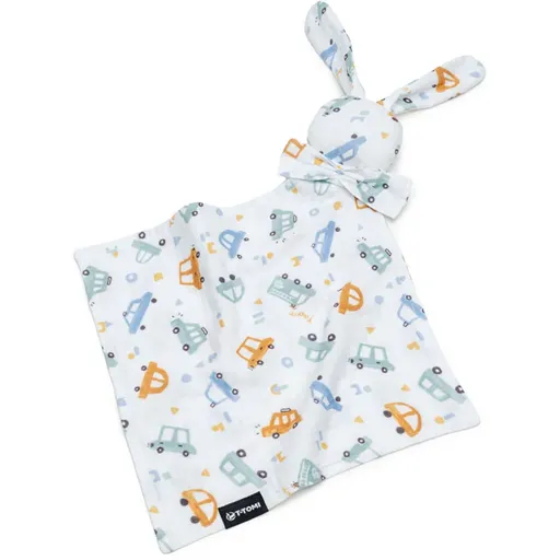 T-TOMI BIO Muslin Cuddle Cloth usínáček Traffic 1 ks
