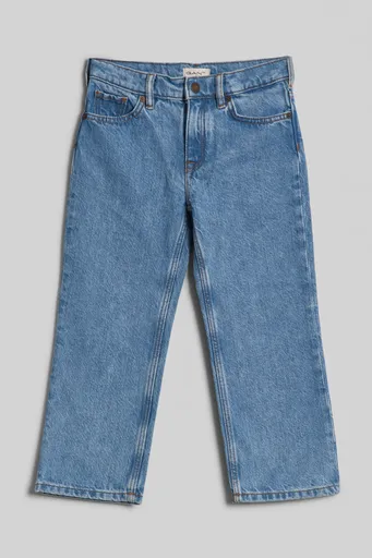 DŽÍNY GANT RELAXED FIT JEANS LIGHT BLUE WORN IN