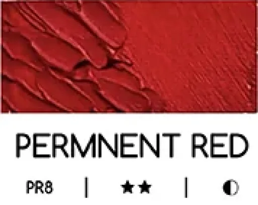 Olejová barva Meeden 60ml – 01 Permanent Red