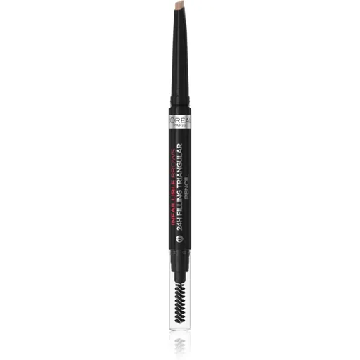 L’Oréal Paris Infaillible 24h Filling Triangular Pencil precizní tužka na obočí voděodolná odstín Auburn 1 ml