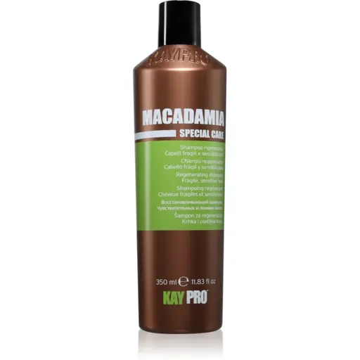 Kaypro Macadamia Regenerating Shampoo regenerační šampon proti lámavosti vlasů 350 ml