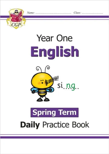 KS1 English Year 1 Daily Practice Book: Spring Term - CGP Books