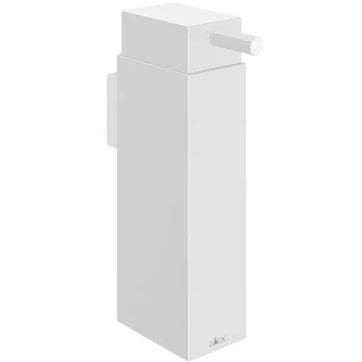 Dávkovač mýdla LINEA 190 ml, na stěnu, bílá, nerezová ocel, Zack