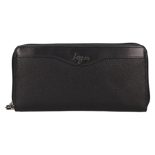 Dámská kožená peněženka Lagen Jeanette - černá