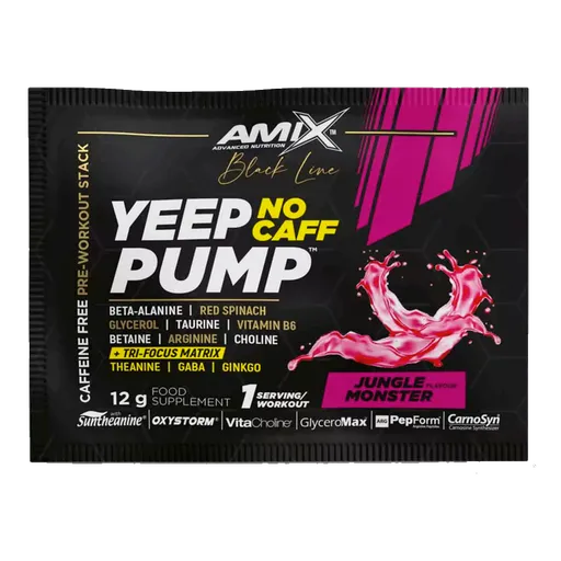 Amix Nutrition Black Line Yeep Pump No caff 360g - pear strike