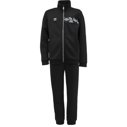 Umbro OSZI Chlapecká tepláková souprava, černá, velikost 128-134