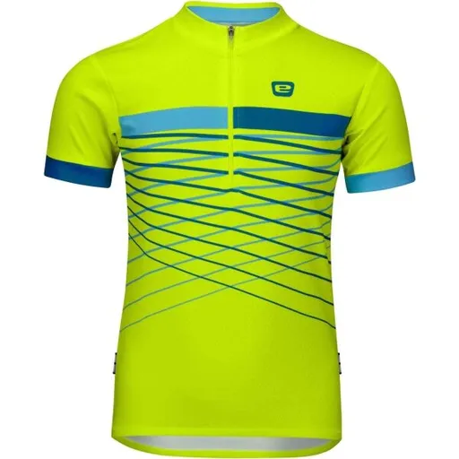 Etape LUCKY Dětský cyklistický dres, reflexní neon, velikost 128-134