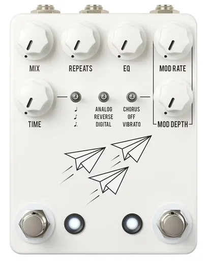 JHS Pedals Flight Delay White