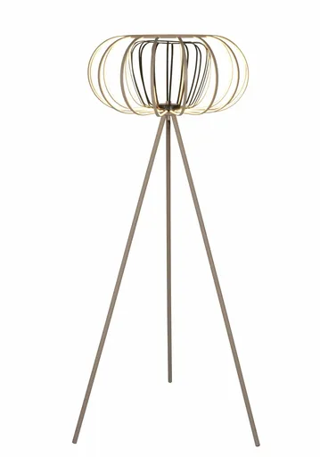 GeeTi Stojací lampa Salo 48W 4800lm 3000K béžová / černá