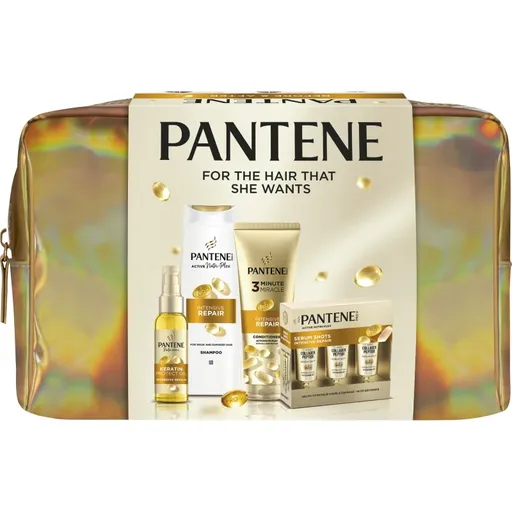 Pantene Pro-V Active Nutri Plex Golden Bag dárková sada pro poškozené vlasy