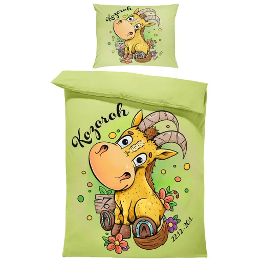 Povlečení Koňská znamení – kozoroh (Rozměr : 1x140/220 + 1x90/70)