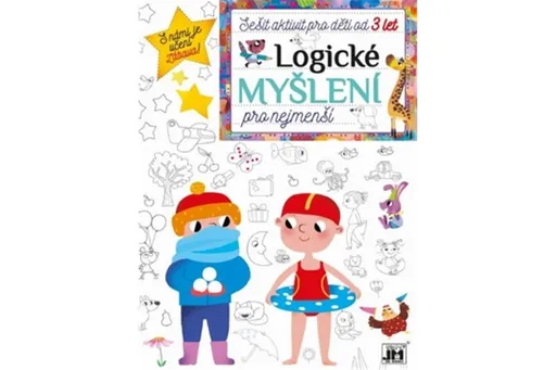Sešit aktivit pro děti od 3 let - Logické myšlení pro nejmenší