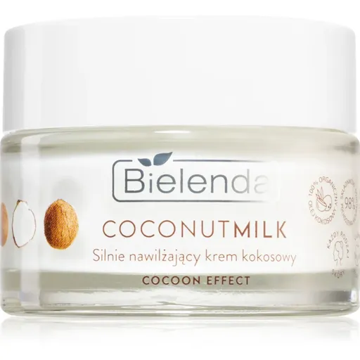Bielenda Coconut Milk hydratační krém na obličej s kokosem 50 ml