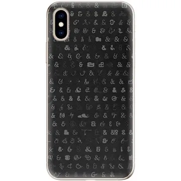 iSaprio Ampersand 01 pro iPhone XS (amp01-TPU2_iXS)
