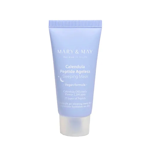 MARY & MAY Noční pleťová maska Calendula Peptide Ageless Sleeping Mask 30 g