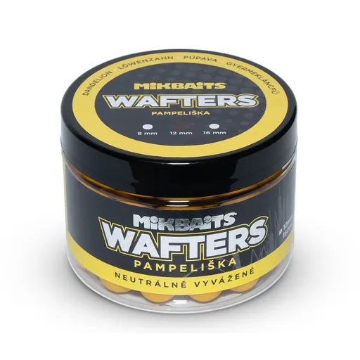 Mikbaits Boilie vyvážené nástrahy Wafters 150ml - Pampeliška 12mm,Mikbaits Boilie vyvážené nástrahy Wafters 150ml - Pampeliška 12mm