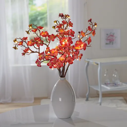 2-dílná větvička s třešňovými květy