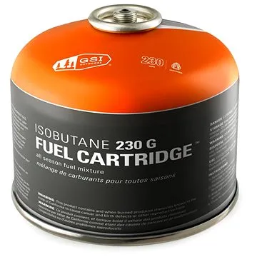 GSI Outdoors Isobutane Fuel Cartridge 230 g (090497560224)