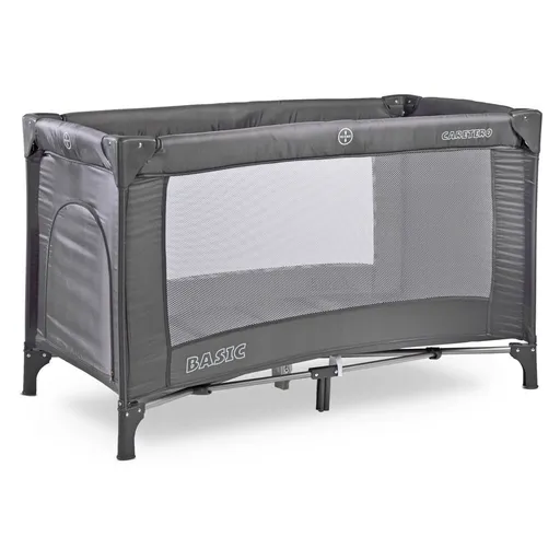 Caretero Cestovní postýlky Basic - grafit