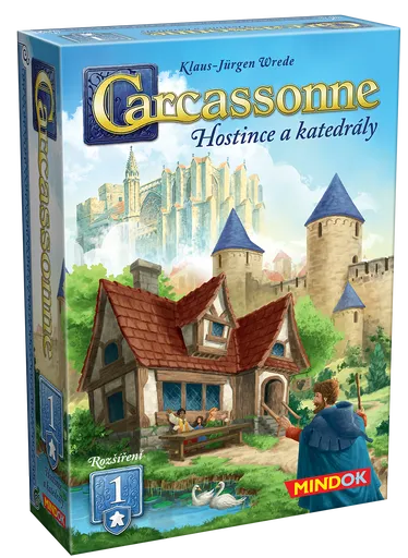 Carcassonne rozšíření 1: Hostince a katedrály (2025) - Wrede Klaus-Jürgen
