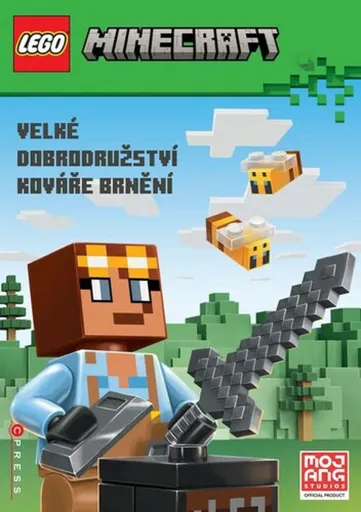 LEGO® Minecraft® Velké dobrodružství kováře brnění