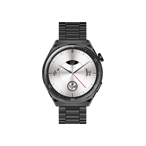 Garett Smartwatch V12 smart hodinky Black Steel