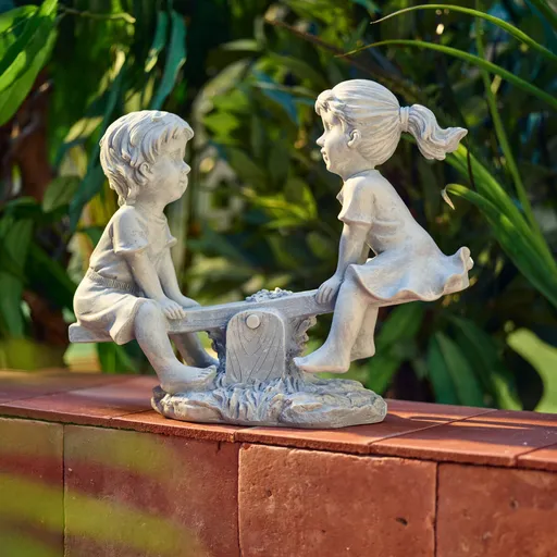 Dekorace Děti na houpačce