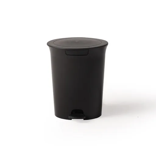 Pedálový odpadkový koš 5 l, černá