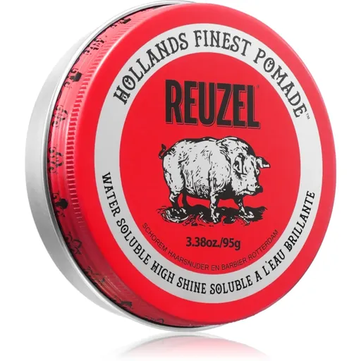 Reuzel Red Water Soluble High Shine pomáda na vlasy 95 g