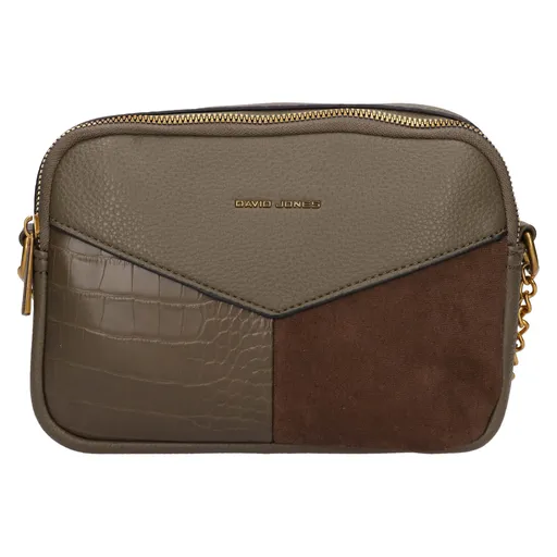 Dámská crossbody kabelka David Jones Electe - khaki
