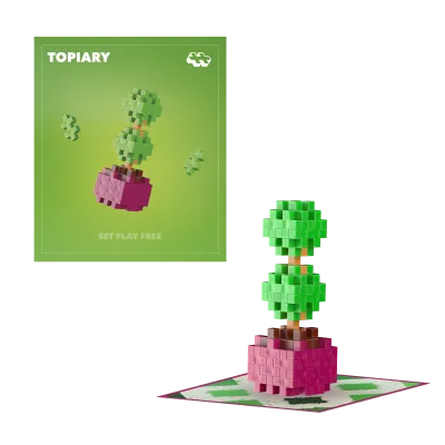 Plus-Plus Kytky Topiary