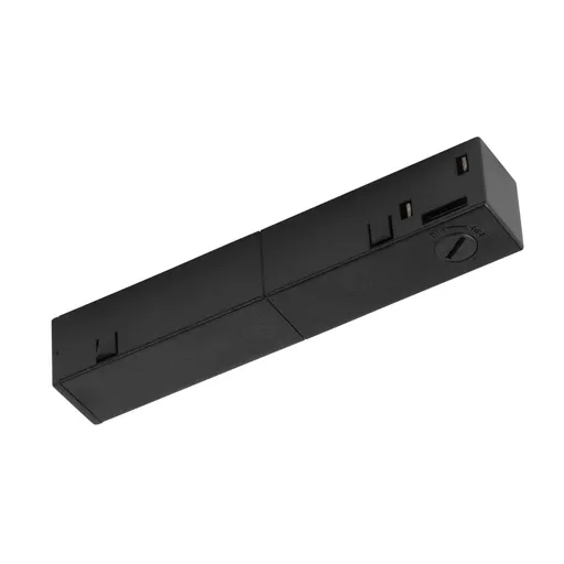 BIG WHITE (SLV) Koncový napáječ vlevo 48 V TRACK, černá, DALI. 1006565