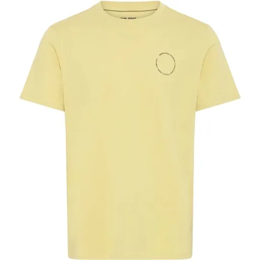 BLEND BHKAIN Pánské tričko, žlutá, velikost