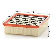 MANN-FILTER C24137/1 pro vozy FORD;VOLVO (C24137/1)