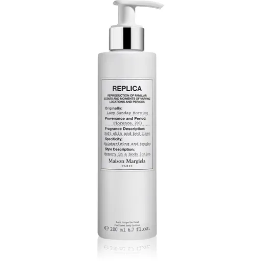Maison Margiela REPLICA Lazy Sunday Morning tělové mléko pro ženy 200 ml