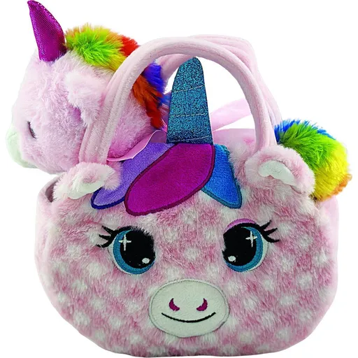 PLYŠÁKOV - Plyšová kabelka Kočka s jednorožcem Celeste