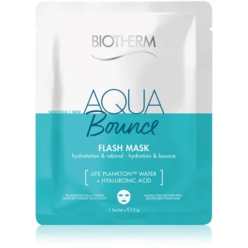 Biotherm Aqua Bounce Flash Mask plátýnková maska 35 g