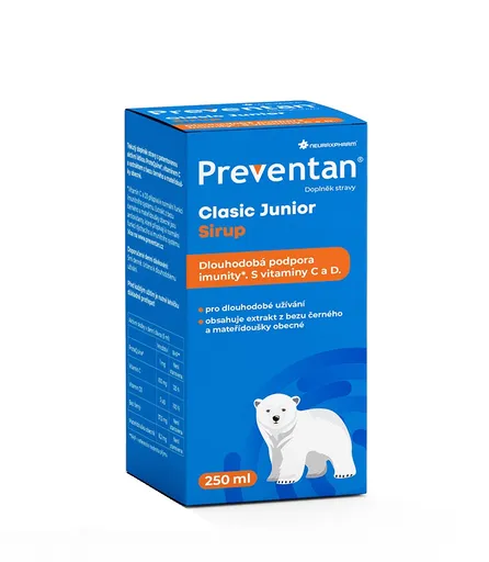 Preventan Clasic Junior sirup 250 ml
