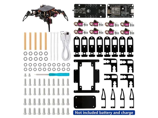 Stavebnice ACEBOTT Quadruped Bionic Spider Robot Kit - robotický pavouk