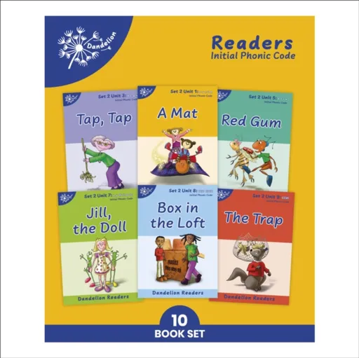 Phonic Books Dandelion Readers Set 2 Units 1-10 - Phonic Books