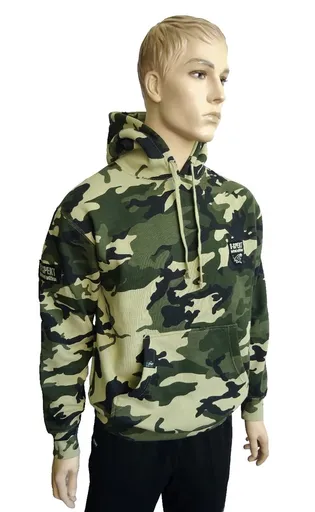 R-Spekt Rybářská Mikina s kapucí Camou,R-Spekt Rybářská Mikina s kapucí Camou