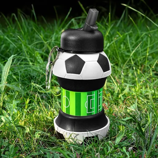 Skládací láhev na vodu fotbalový míč