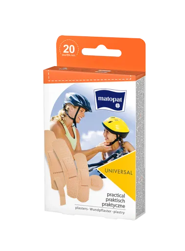 Matopat Universal 5 velikostí náplasti 20 ks