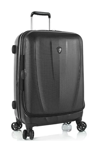 Střední skořepinový kufr Heys Vantage Smart Luggage M Black