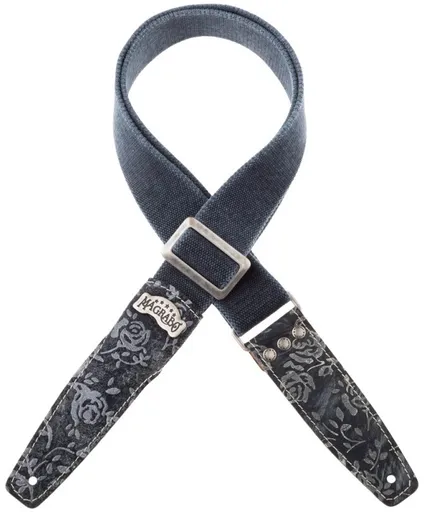 Magrabò Stripe SS Cotton Washed Blue / Rosa Blue 5 cm