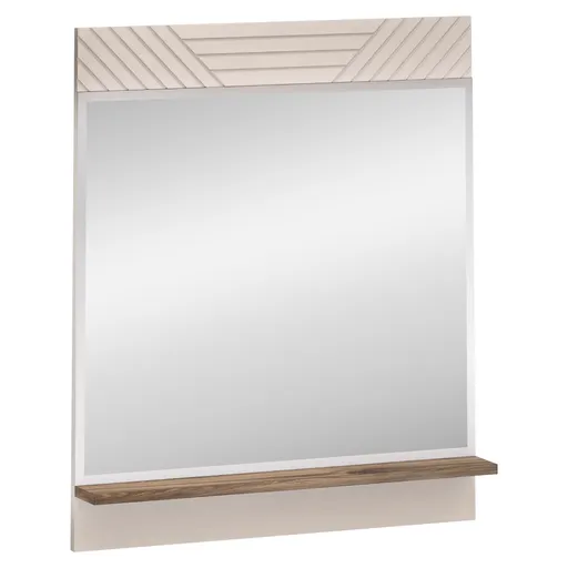 Zrcadlo EYCO 70, kašmír/dub castello